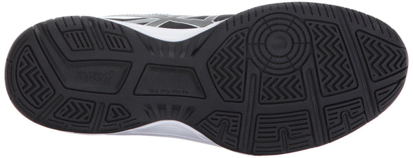 ASICS Womens Upcourt 2 Volleyball Shoe, Black/Silver/White, 10 Medium US [product _type] ASICS - Ultra Pickleball - The Pickleball Paddle MegaStore