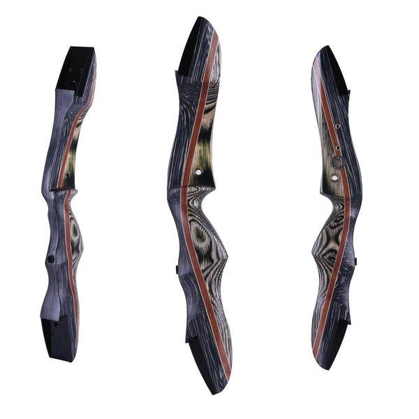 Knight Traditional KTA Sports Wooden Takedown Recurve Bow 62" Hunting Bow-Draw Weights in 20-60 lbs- for Beginner to Intermediate User (45lb, Left Hand)