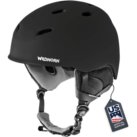Wildhorn Drift Snowboard & Ski Helmet - US Ski Team Official Supplier - Performance & Safety w/Active Ventilation