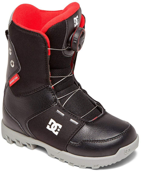 DC Scout BOA Snowboard Boots Kid's Sz 3 Black