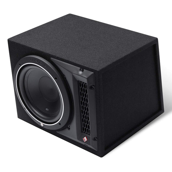 Rockford Fosgate Punch P1-1X10 Single P1 10" Loaded Subwoofer Enclosure Ported