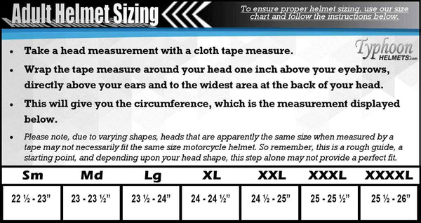 Typhoon Helmets Adult Full Face Snowmobile Helmet With Heated Shield DOT (Grey, Large)