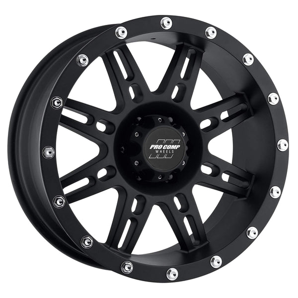 PRO COMP Series 31 Stryker Matte Black (16x8 / 6x5.5 / -6mm)
