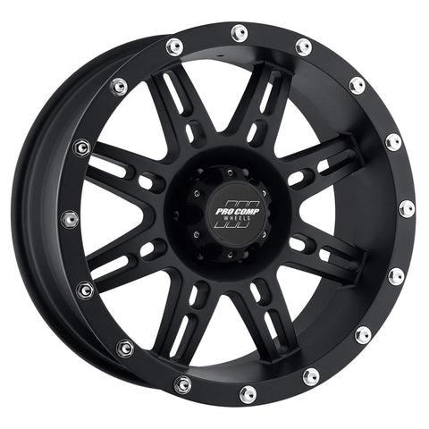PRO COMP Series 31 Stryker Matte Black (16x8 / 6x5.5 / -6mm)