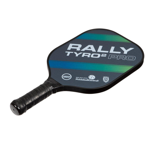 Rally Tyro 2 Pro Pickleball Paddle (2 Paddles / 4 Ball Bundle - Ocean Blue) [product _type] PickleballCentral - Ultra Pickleball - The Pickleball Paddle MegaStore