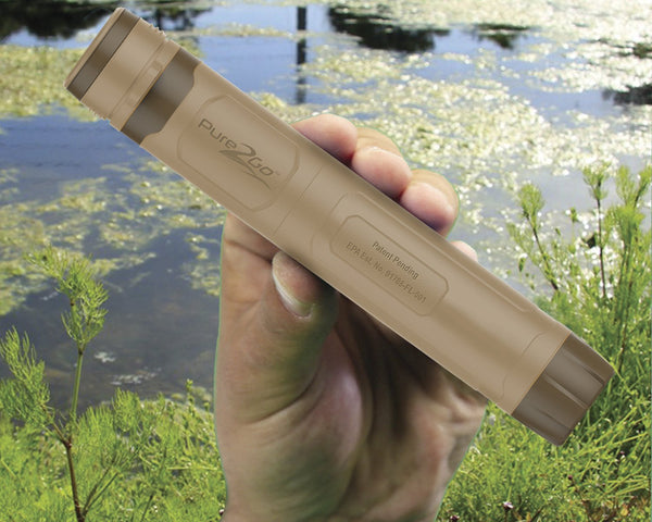 Pure2Go Portable Water Purifier Go-Kit, Kills Virus and Bacteria, not just a Filter