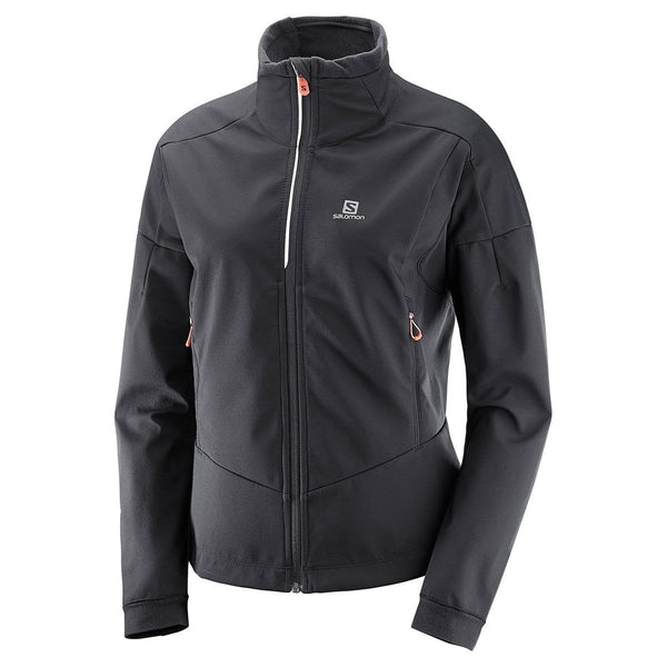 SALOMON Women's Equip TR Jacket, Black, X-Small