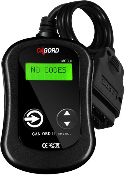 OBD2 Scanner CAN OBDII Code Reader - Scan Tool for Check Engine Light - Universal Diagnostic for Car, SUV, Truck and Van (MS300)