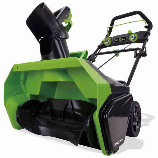 Greenworks 20-Inch 40V Cordless Brushless Snow Thrower, Battery Not Included 2601102