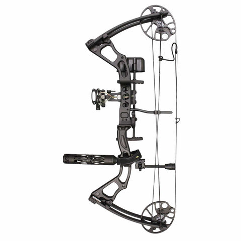 Southland Archery Supply SAS Feud 70 Lbs Compound Bow Target Field (Camo with Pro Package) (Black with Pro Package)