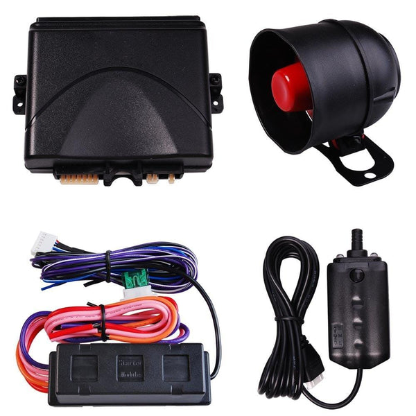 Yescom Vehicle Security Paging Car Alarm 2 Way LCD Sensor Remote Engine Start System Kit Automatic