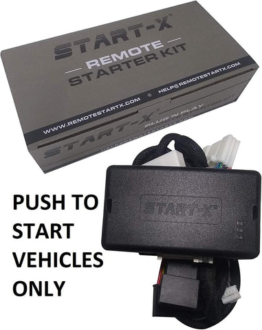 Start-X Plug N Play Remote Starter for 4Runner 2010-19, Sienna 2011-2019 || Push to Start Only || Lock 3X to Remote Start