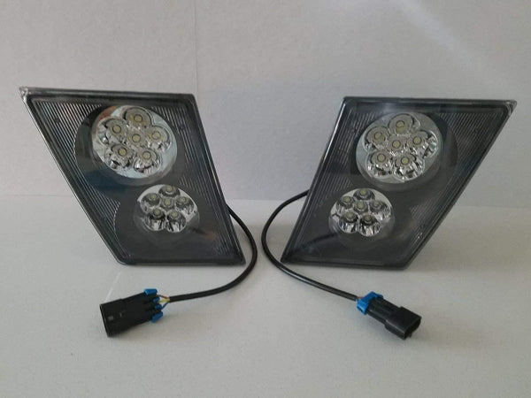 LED Volvo VN VNL Bumper Fog Light Lamp SET/PAIR Truck 2003 & Newer 630 670 730 780 - Ultra Pickleball