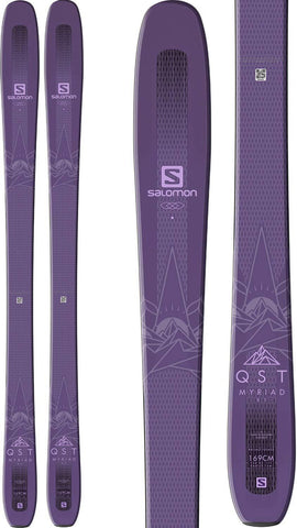SALOMON QST Myriad 85 Skis Purple Womens Sz 153cm