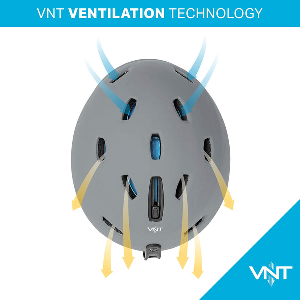 Wildhorn Drift Snowboard & Ski Helmet - US Ski Team Official Supplier - Performance & Safety w/Active Ventilation