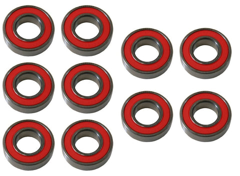 10 Pack Sealed Snowmobile Bearings 25x52x15 Arctic Cat Polaris Ski-Doo