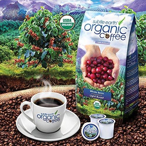 5LB Cafe Don Pablo Subtle Earth Organic Gourmet Coffee - Light Roast - Whole Bean Coffee - USDA Certified Organic Arabica Coffee - (5 lb) Bag