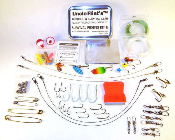 Uncle Flint's Survival Fishing Kit