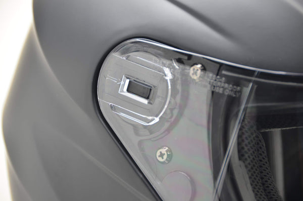 Vega Helmets Ultra Electric Snow Unisex-Adult Full Face Snowmobile Helmet with Heated Shield (Matte Black, Large)