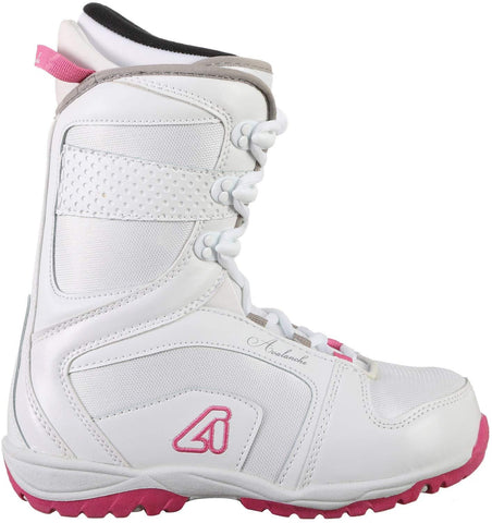 Avalanche Eclipse Womens Snowboard Boots Size 9 White/Pink - New