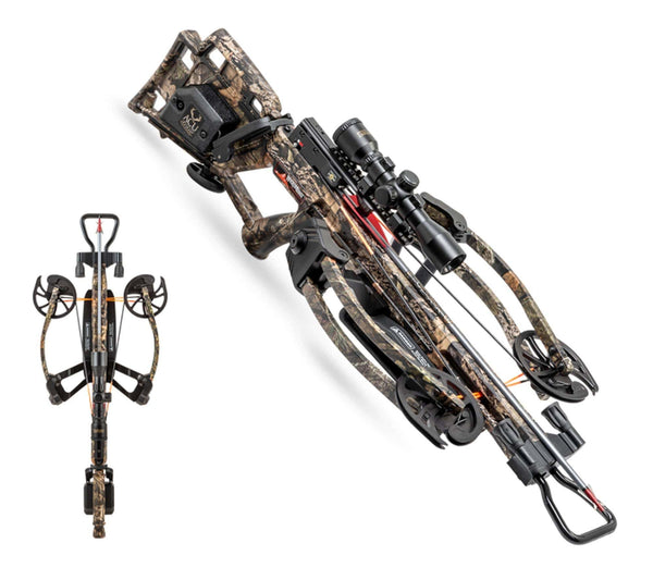 Wicked Ridge RDX 400 ACUdraw 400FPS Pro-View Scope Reverse Limb Crossbow Package