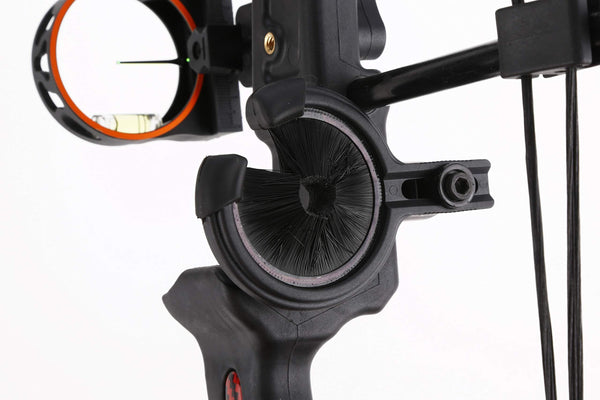 PANDARUS Compound Bow Topoint Archery for Youth and Beginner, Right Handed,19"-28" Draw Length,15-29 Lbs Draw Weight, 260 fps, Package with Archery Hunting Equipment (Black)