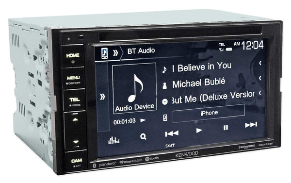 Kenwood DDX26BT 6.2" Car DVD Monitor Bluetooth Receiver w/USB+Backup Camera