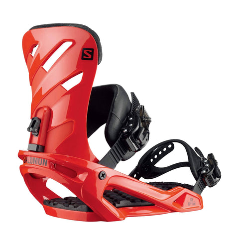 SALOMON Rhythm Snowboard Bindings Mens Sz L (10-14) Red