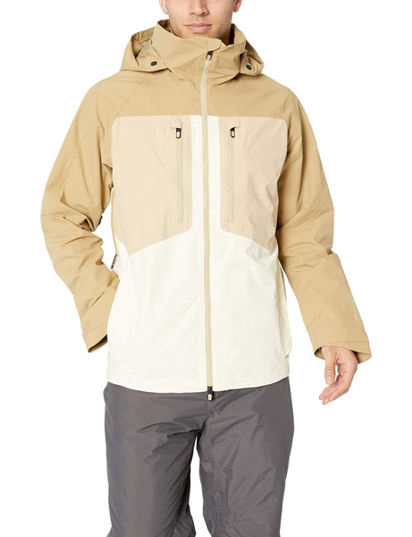 Burton Men's AK 2L Gore-Tex Swash Jacket, Canvas/Safari/Kelp, Medium
