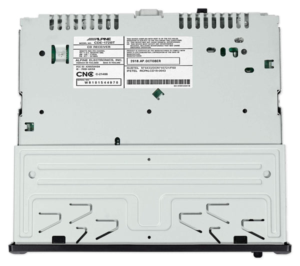 ALPINE CDE-172BT Bluetooth CD Receiver Car Stereo USB/AUX SiriusXM Ready+Remote