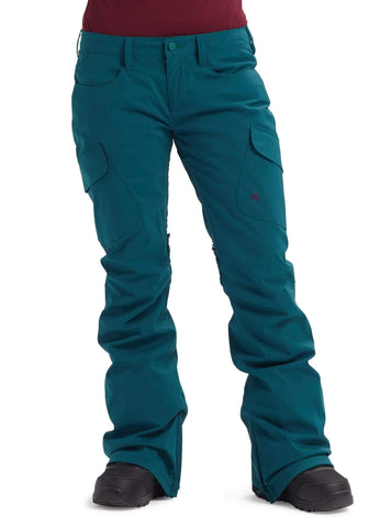 Burton Women's Gore-tex Gloria Snow Pant Tall, Deep Teal, Large