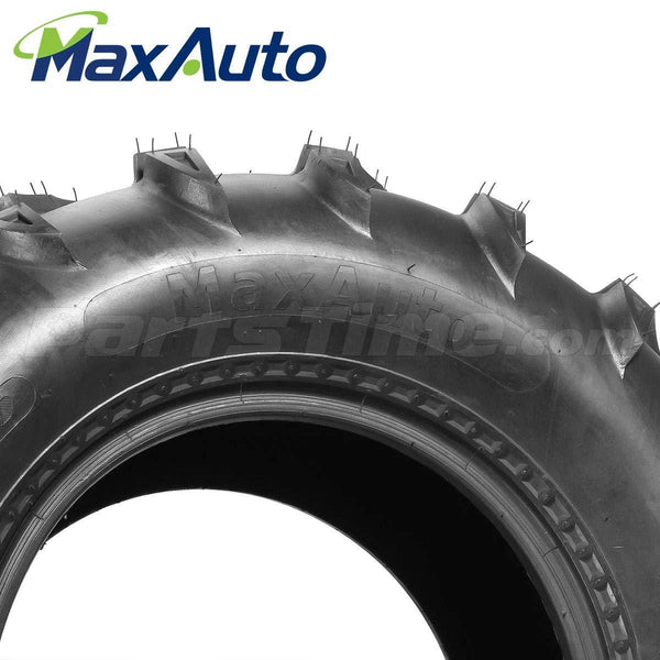 One Pair of MaxAuto ATV/UTV Rear Mud Tires 25x10-12 25x10x12 6PR Tubeless 50J