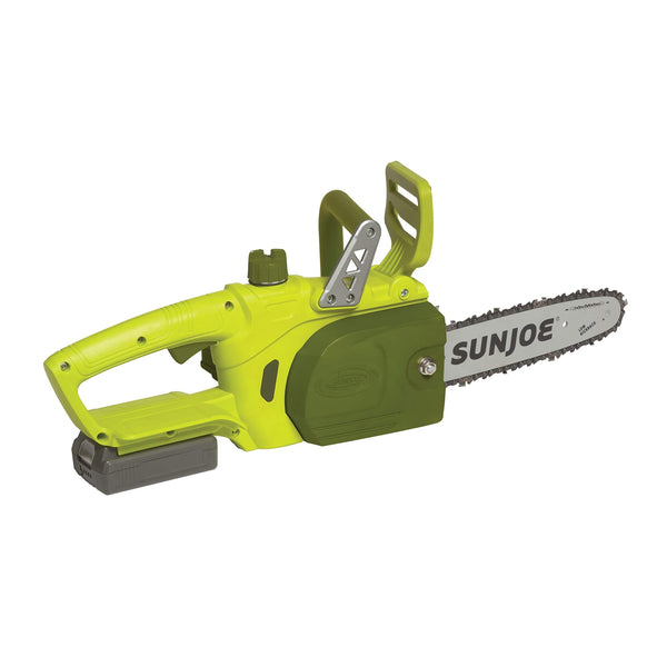 Sun Joe 20VIONLTE-CS10 10-inch Amp 20-Volt Cordless Chainsaw, Kit (w/2.0-Ah Battery + Quick Charger)