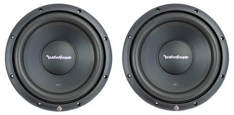 (2) Rockford Fosgate R1S4-10 Prime 10" 800 Watt 4 Ohm Car Audio Subwoofers Subs