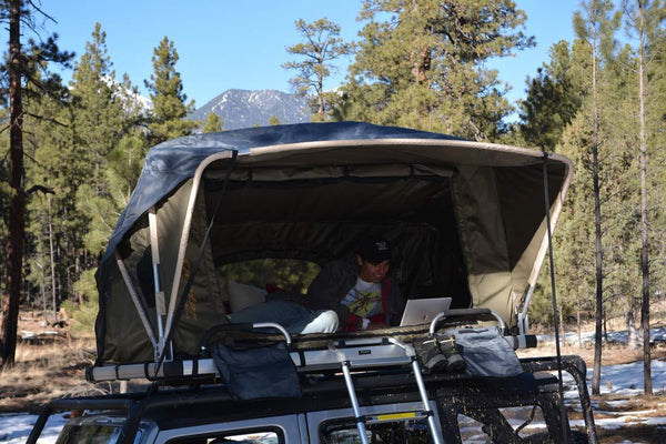 Raptor Series 100000-126800 Jeep Truck SUV Camping Rooftop Tent w/Ladder - OFFGRID Voyager