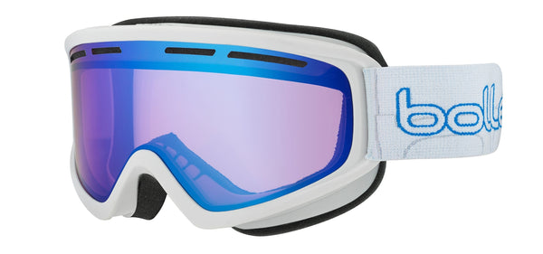Bolle Schuss Shiny Googles, White Aurora, One Size