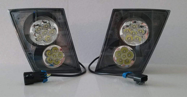 LED Volvo VN VNL Bumper Fog Light Lamp SET/PAIR Truck 2003 & Newer 630 670 730 780 - Ultra Pickleball