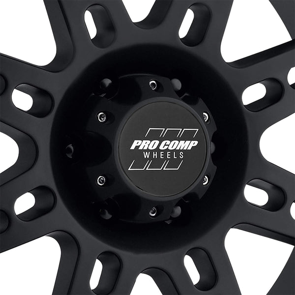 PRO COMP Series 31 Stryker Matte Black (16x8 / 6x5.5 / -6mm)