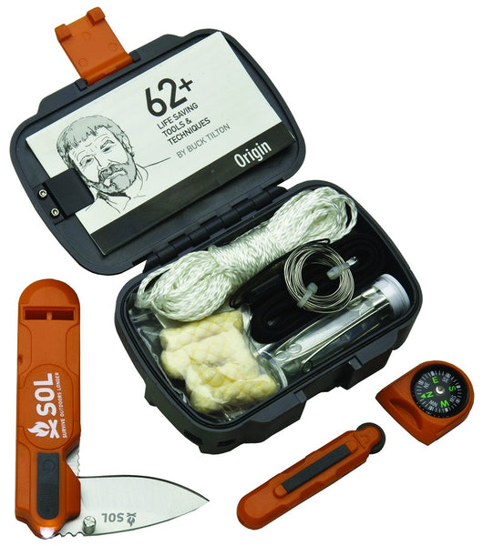 S.O.L. Origin Waterproof Survival Tool Kit