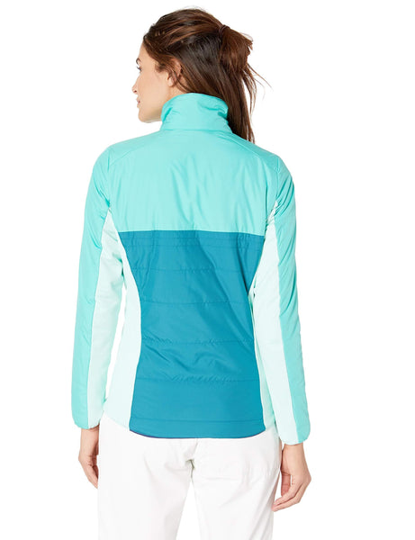 Salomon Women's Drifter Mid JACKET , Deep Lagoon/Waterfall, XL