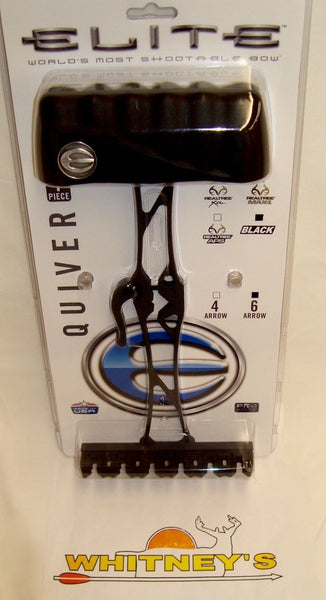 Elite Quiver - 1PC, 6 Arrow - BK