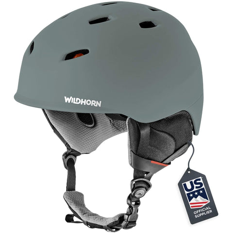 Wildhorn Drift Snowboard & Ski Helmet - US Ski Team Official Supplier - Performance & Safety w/Active Ventilation