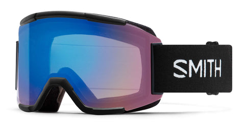 Smith Optics Squad Adult Snowmobile Goggles - Black/Chromapop Storm Rose Flash/One Size