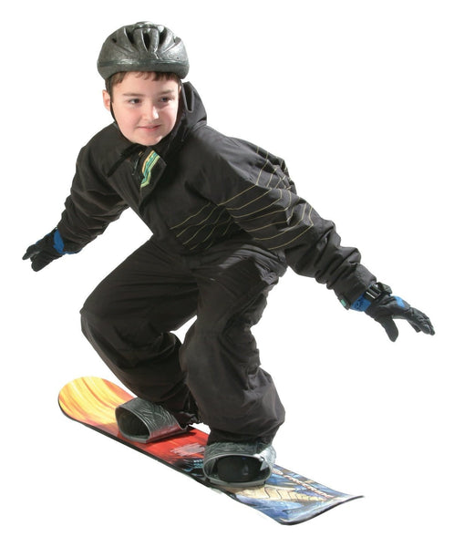 Emsco Group ESP 110 cm Freeride Snowboard - Adjustable Bindings - for Beginners and Experienced Riders