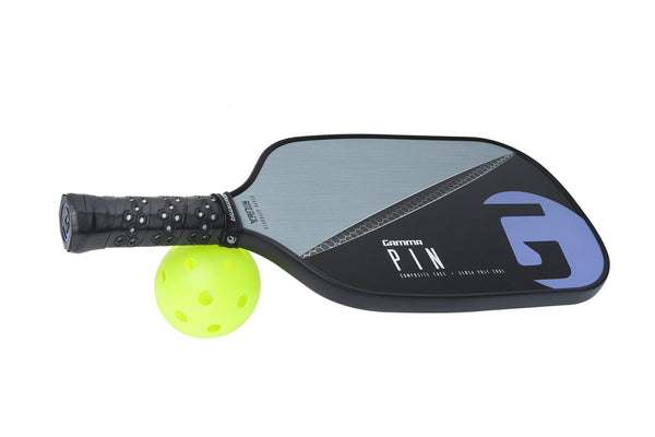 Gamma Pin Elongated Pickleball Paddle: Pickle Ball Paddles for Indoor & Outdoor Play - USAPA Approved Racquet for Adults & Kids - Pink/Blue [product _type] Gamma - Ultra Pickleball - The Pickleball Paddle MegaStore