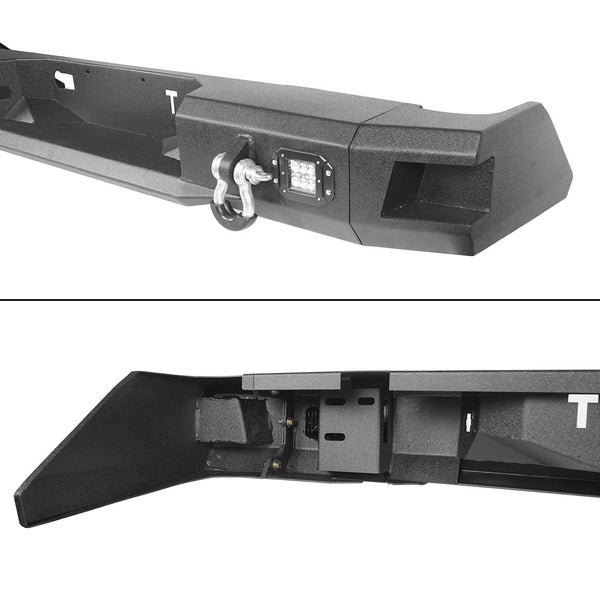 u-Box Tundra Rear Bumper Full Width Truck Bumper for 2014-2019 Pickup Truck Toyota Tundra