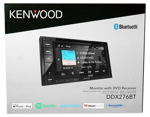 Kenwood DVD/iPhone/Bluetooth/USB Receiver For 1999-2004 Ford F-250/350/450/550