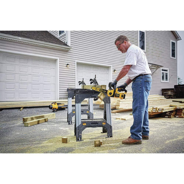 DEWALT DCCS620P1 20V MAX Lithium-Ion XR Brushless Compact 12 in. Cordless Chainsaw Kit (5AH)