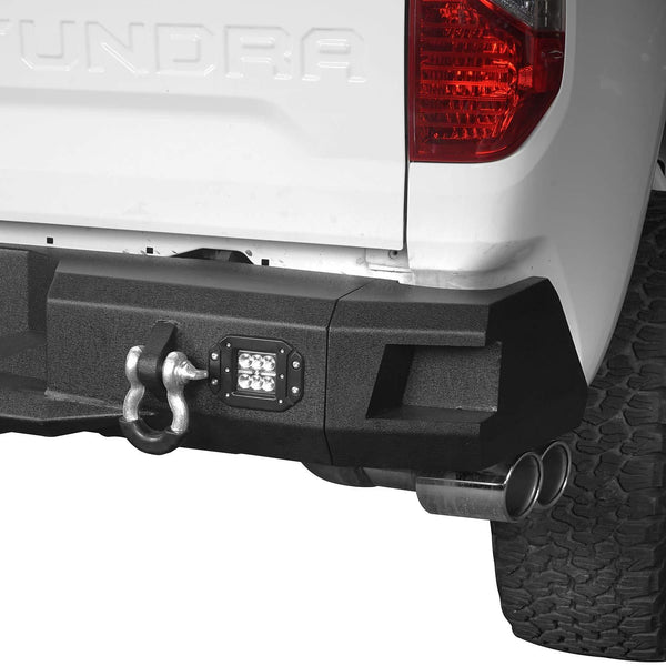 u-Box Tundra Rear Bumper Full Width Truck Bumper for 2014-2019 Pickup Truck Toyota Tundra