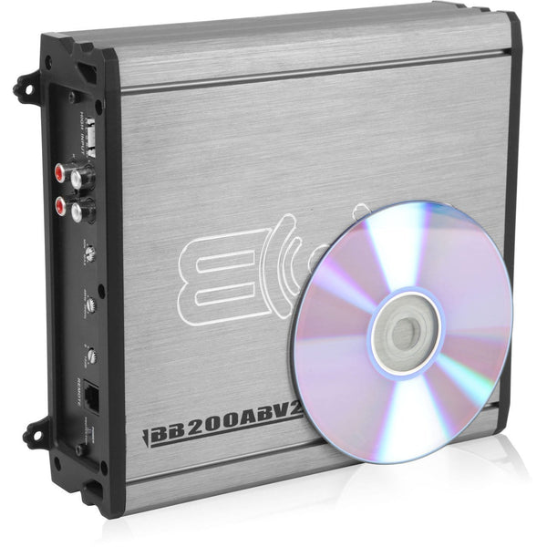New Version 3 Belva 600 watt Complete Car Subwoofer Package Includes One (1) 12-inch Subwoofer in a Ported Box, Monoblock Amplifier, Amp Wire Kit [BPKG112V3]